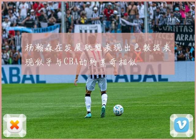 杨瀚森在发展联盟表现出色数据表现似乎与CBA的约基奇相似