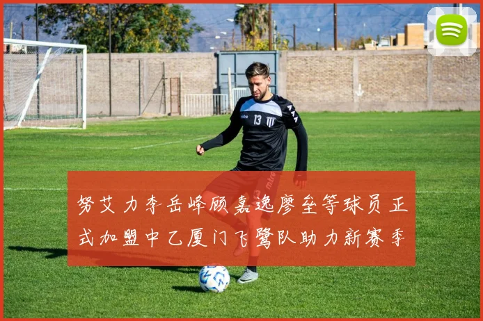 努艾力李岳峰顾嘉逸廖垒等球员正式加盟中乙厦门飞鹭队助力新赛季